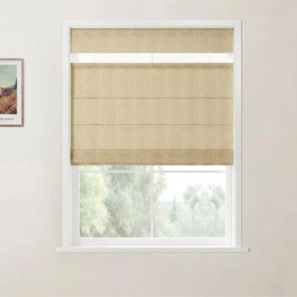 Harper Custom Top Down Bottom Up Roman Shades: Precision Light & Privacy Control