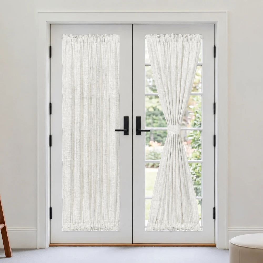Custom French Door Curtains