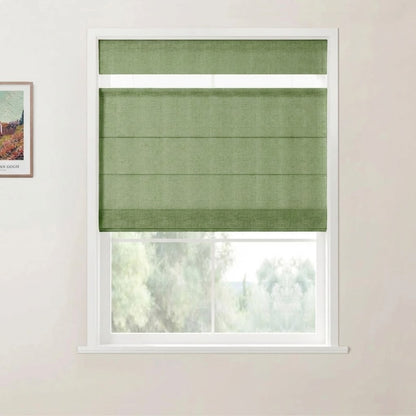 Harper Custom Top Down Bottom Up Roman Shades: Precision Light & Privacy Control