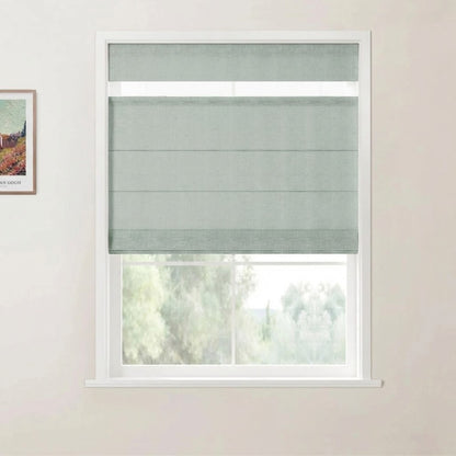Harper Custom Top Down Bottom Up Roman Shades: Precision Light & Privacy Control