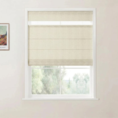 Harper Custom Top Down Bottom Up Roman Shades: Precision Light & Privacy Control