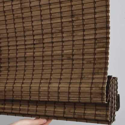MorraHome Custom Bamboo Woven Wood Shades, Cordless