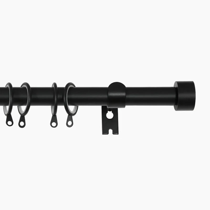 Nolan Adjustable Curtain Rod with Rings