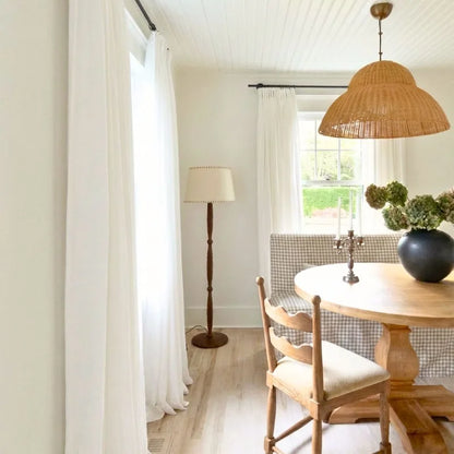 Asher Belgian Flax Linen Curtains – 100% Linen, Custom Size, Light Filtering or Blackout