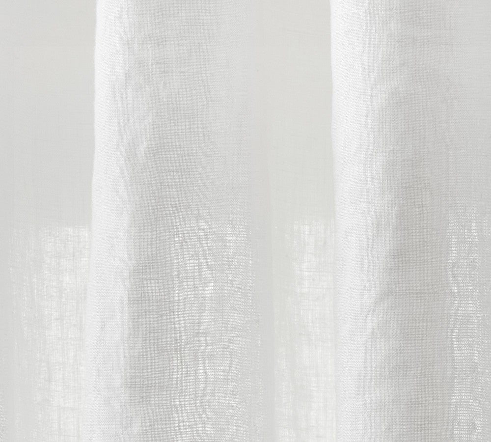 Belgian Flax 100% Linen Unlined Curtain Custom - MorraHome