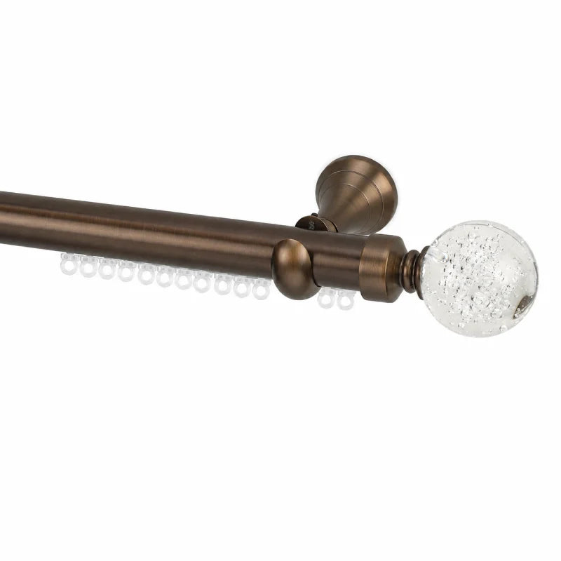 Bennett Single Decorative Traverse Curtain Rod