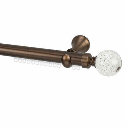 Bennett Single Decorative Traverse Curtain Rod