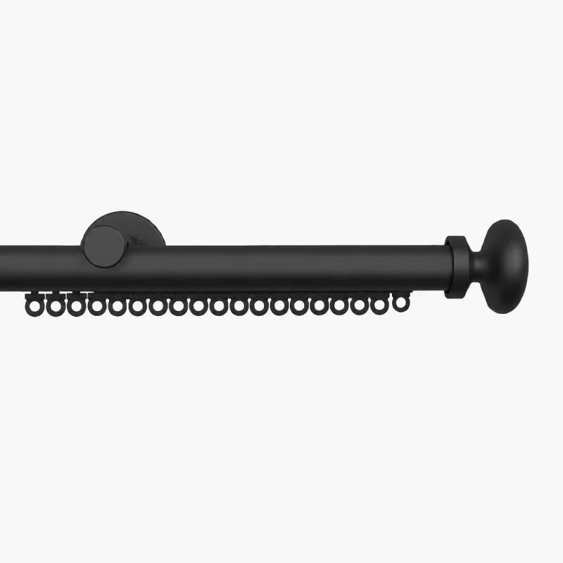Bennett Single Decorative Traverse Curtain Rod
