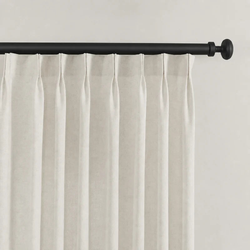 Bennett Single Decorative Traverse Curtain Rod