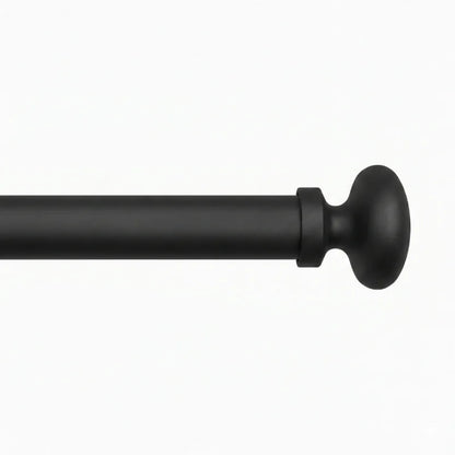 Bennett Single Decorative Traverse Curtain Rod, Heavy Duty