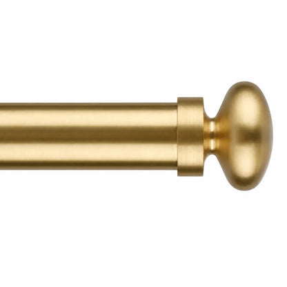 Bennett Single Decorative Traverse Curtain Rod, Heavy Duty