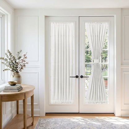 Custom French Door Curtains