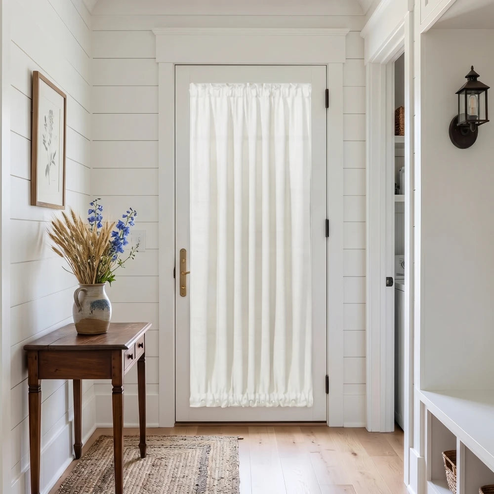 Custom French Door Curtains