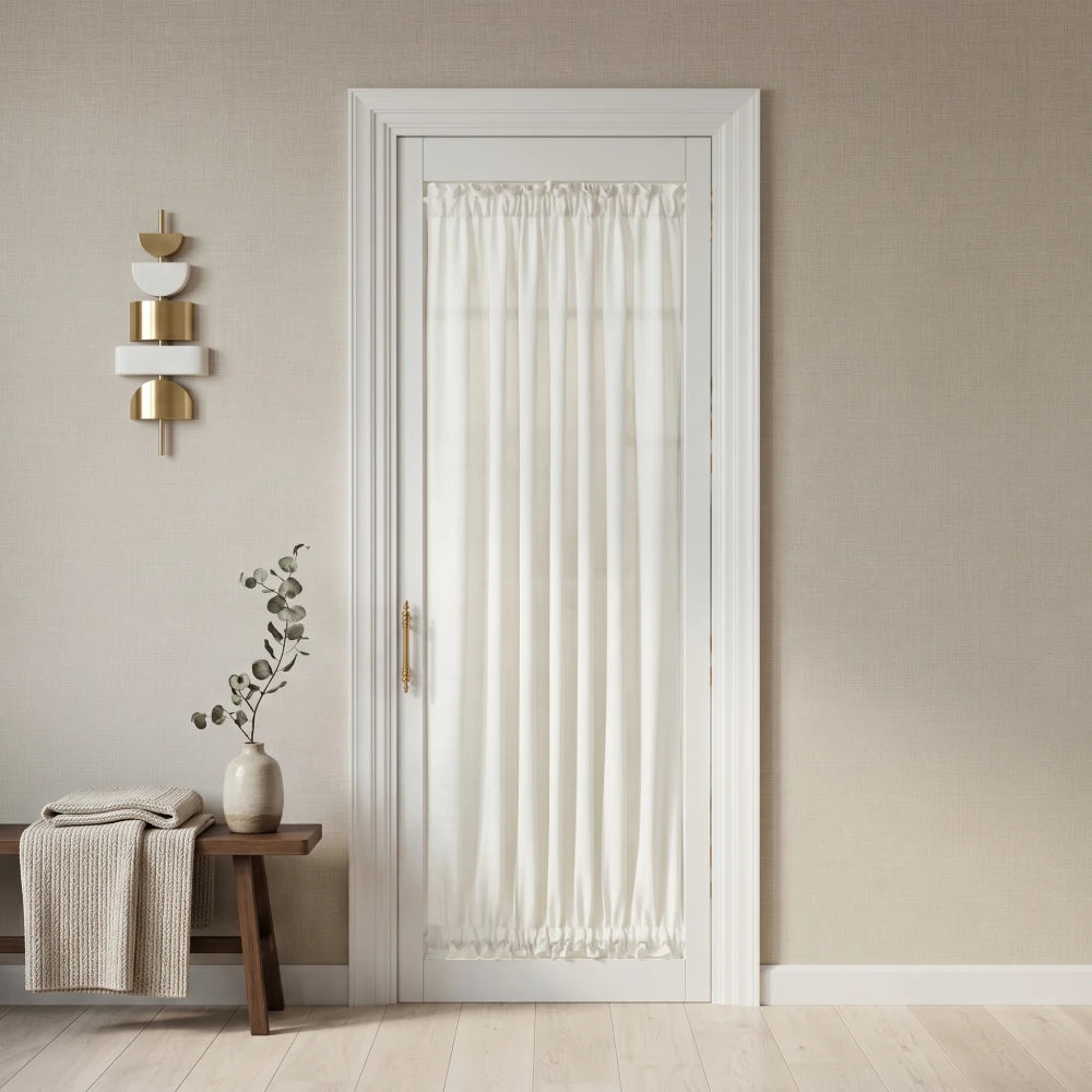 Custom French Door Curtains