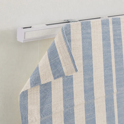 Sawyer Custom Striped Roman Shades