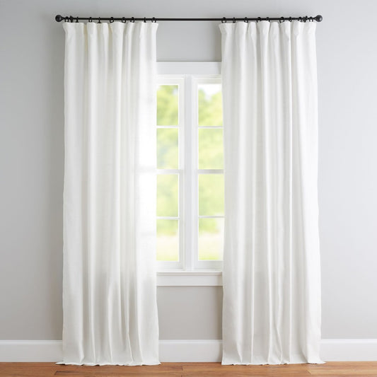 Emery 100% Linen Blackout Curtain Custom - MorraHome