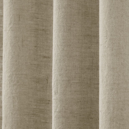 Emery 100% Linen Blackout Curtain Custom - MorraHome