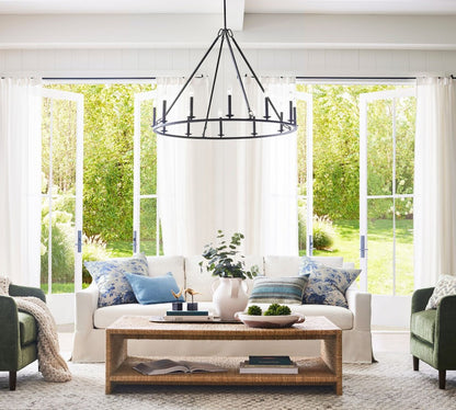 Emery 100% Linen Sheer Curtain Custom - MorraHome