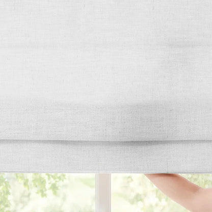 Everett Custom Cotton Roman Shades