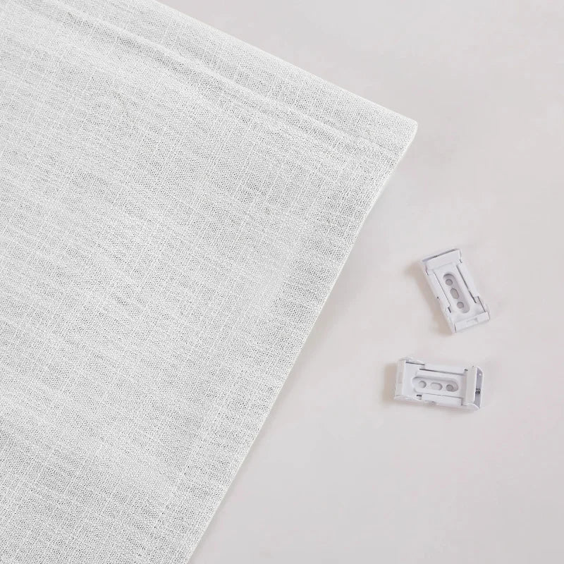 Everett Custom Cotton Roman Shades
