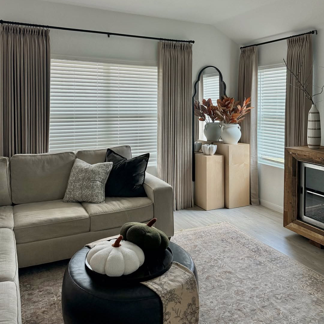 Premium Custom Linen Pinch Pleat Curtains