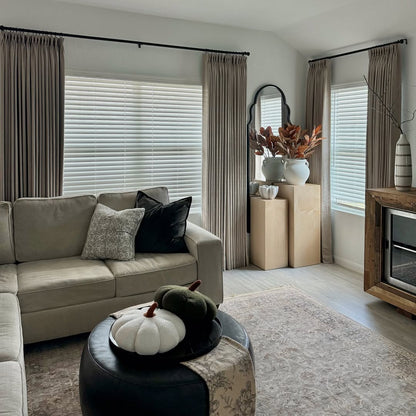 Premium Custom Linen Pinch Pleat Curtains