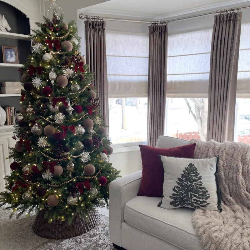Harper Custom No-Drill Roman Shades, Cordless & Motorized Options