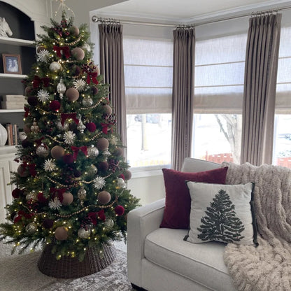 Harper Custom No-Drill Roman Shades, Cordless & Motorized Options