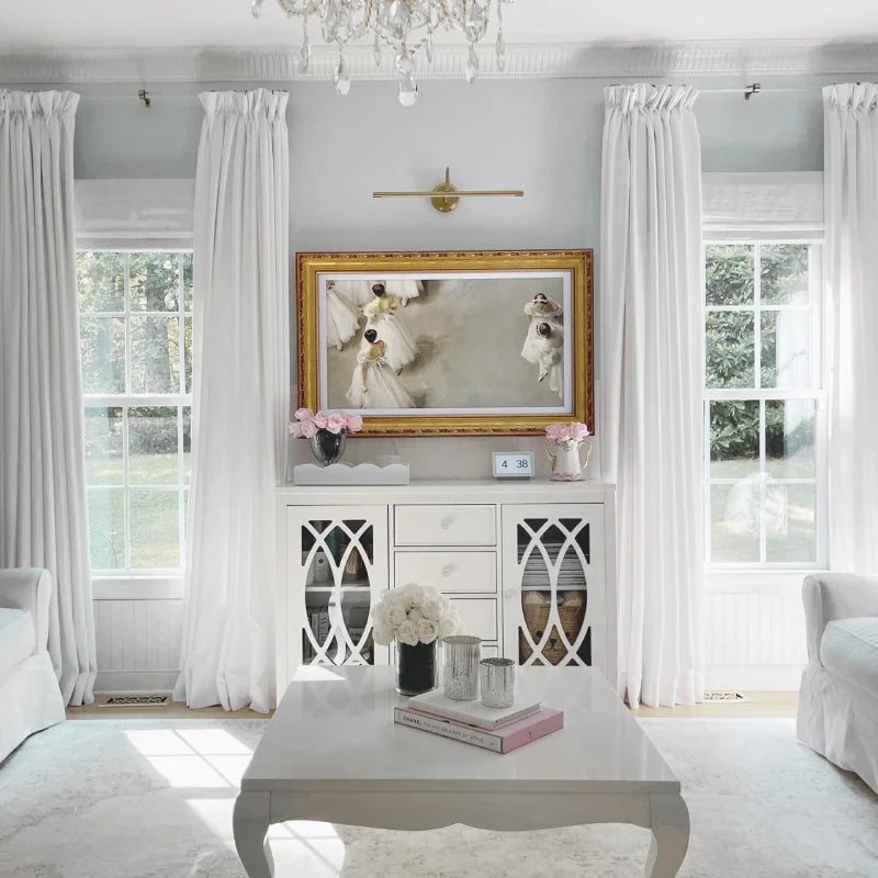 Harper Custom No-Drill Roman Shades, Cordless & Motorized Options