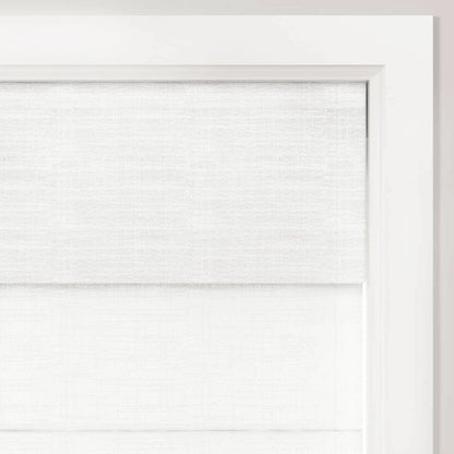 Harper Custom Top Down Bottom Up Roman Shades: Precision Light & Privacy Control