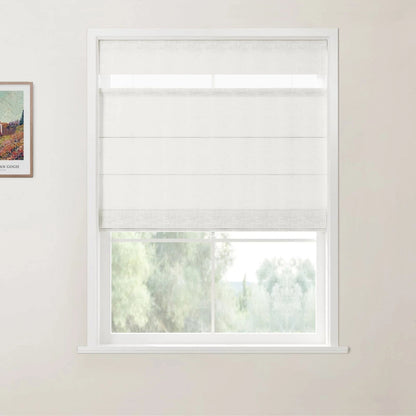 Harper Custom Top Down Bottom Up Roman Shades: Precision Light & Privacy Control
