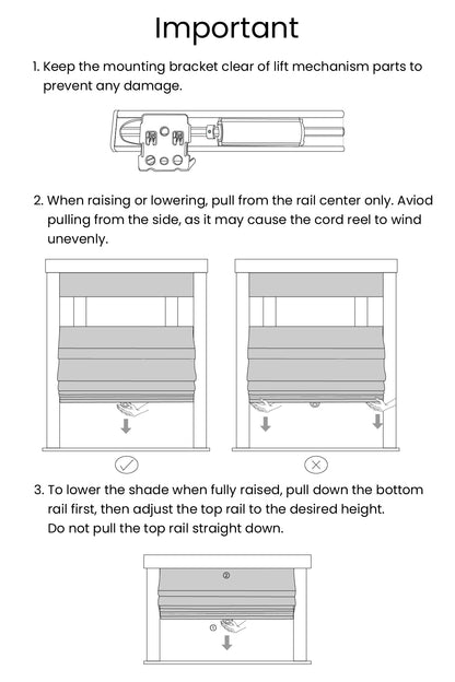 Harper Custom Top Down Bottom Up Roman Shades: Precision Light & Privacy Control