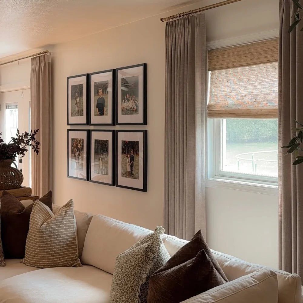 Harper Custom Pinch Pleat Linen Curtains