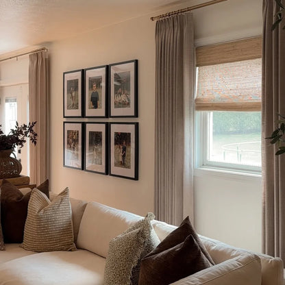 Harper Custom Pinch Pleat Linen Curtains