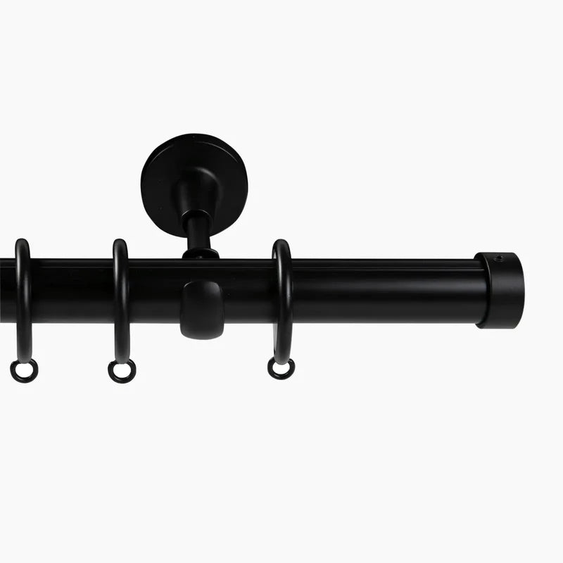 Harrison Heavy-Duty Single Decorative Curtain Rod