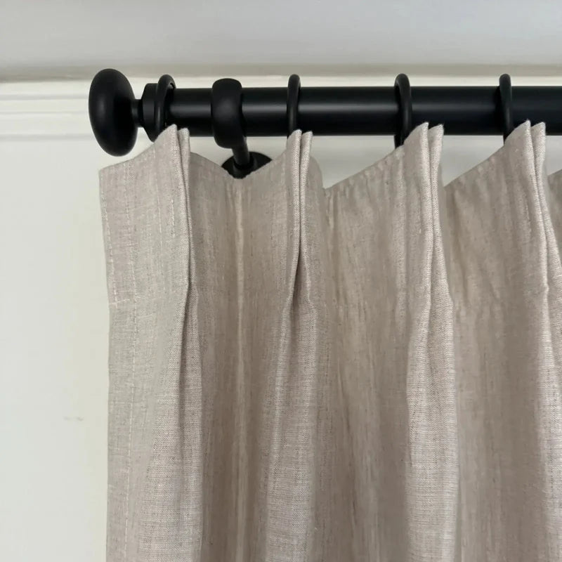 Harrison Heavy-Duty Single Decorative Curtain Rod