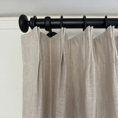 Harrison Heavy-Duty Single Decorative Curtain Rod