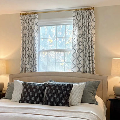 Harrison Heavy-Duty Single Decorative Curtain Rod