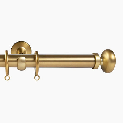 Harrison Heavy-Duty Single Decorative Curtain Rod