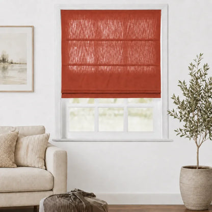 Everett Custom Cotton Roman Shades