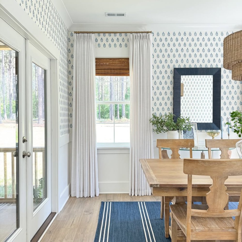 Cordless Bamboo Window Shades – Natural Woven Wood Roman Blinds