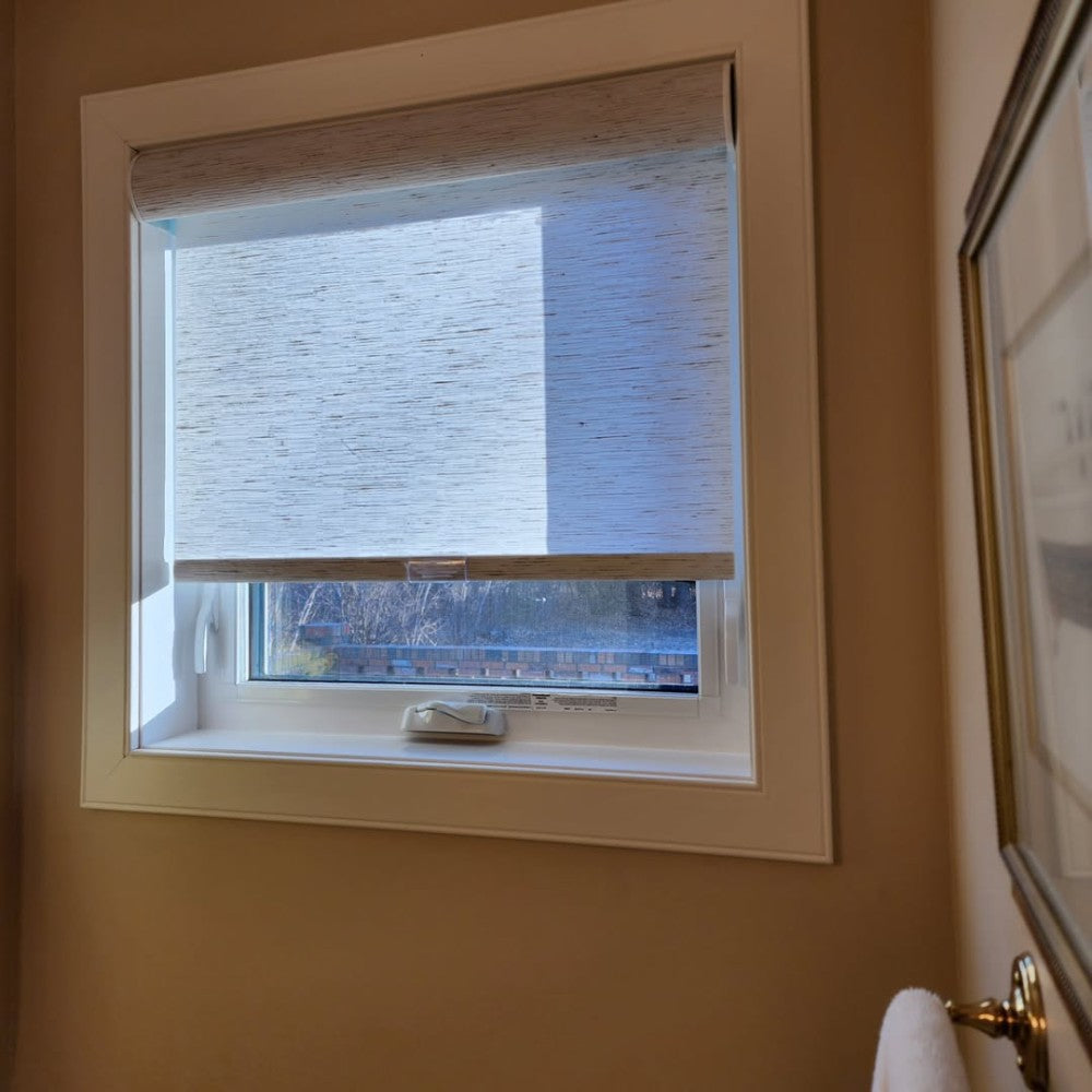 Silas linen Custom roller shades