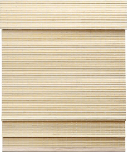 MorraHome Custom Bamboo Woven Wood Shades, Cordless