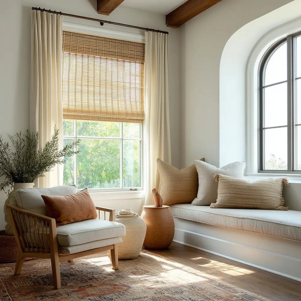 morrahome natural woven bamboo window coverings