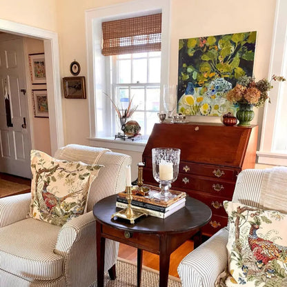 MorraHome Custom Bamboo Woven Wood Shades, Cordless