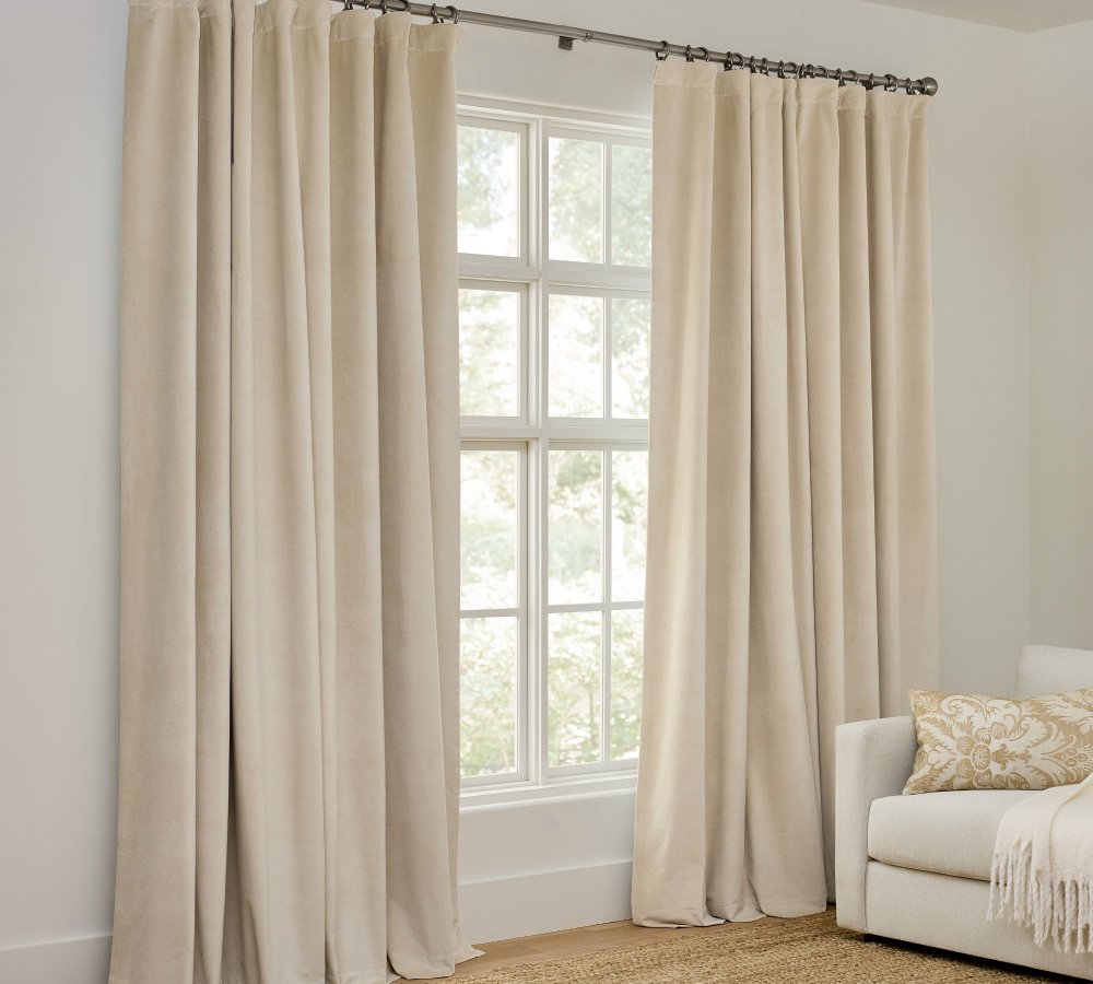 Niamh Velvet 100% Blackout Custom Curtain - MorraHome