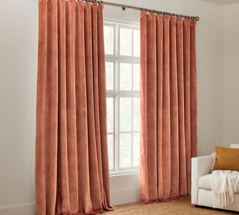 Niamh Velvet 100% Blackout Custom Curtain - MorraHome