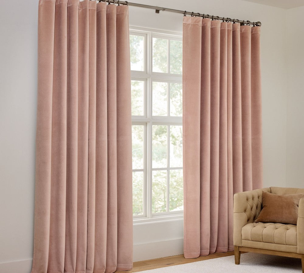 Niamh Velvet 100% Blackout Custom Curtain - MorraHome