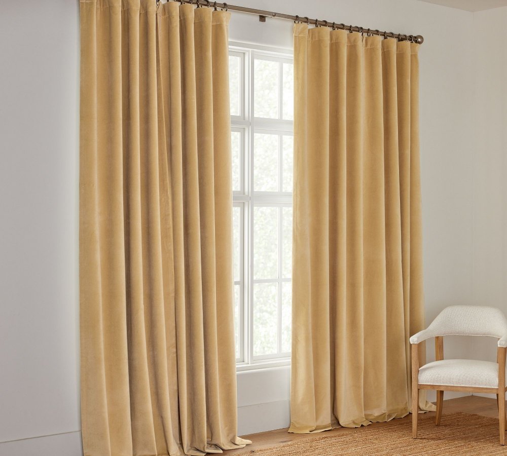 Niamh Velvet 100% Blackout Custom Curtain - MorraHome