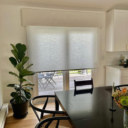 Oatley Premium Light Filtering Roller Shades, Cordless - MorraHome